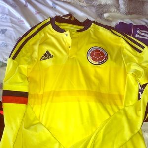 colombia jersey long sleeve